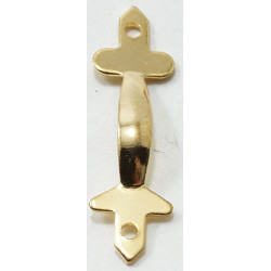 DOOR PULLS, 2PK, BRASS G.P.