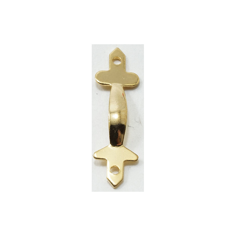 DOOR PULLS, 2PK, BRASS G.P.