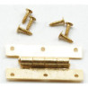 &HW1131: H HINGES W/NAILS, 4/PK