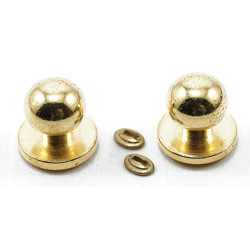 DOOR KNOB W/KEYHOLE, 4/PK