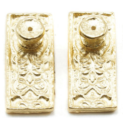 ORNATE DOOR KNOBS, 4/PK