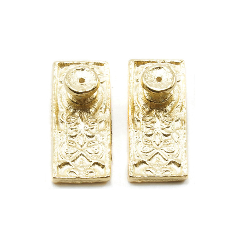 ORNATE DOOR KNOBS, 4/PK