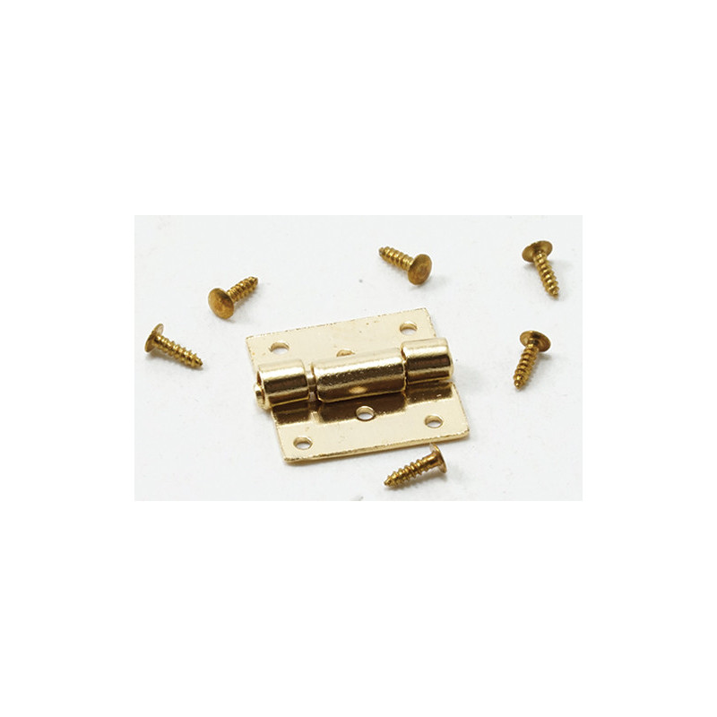 BUTT HINGES W/NAILS, 4/PK
