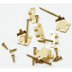 &RL823: OFFSET HINGES W/NAILS, 6/PK