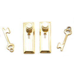 1/2 SCALE KNOB,KEYPLATE,KEYS