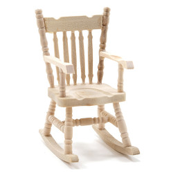 Unfinished Rocking Chair