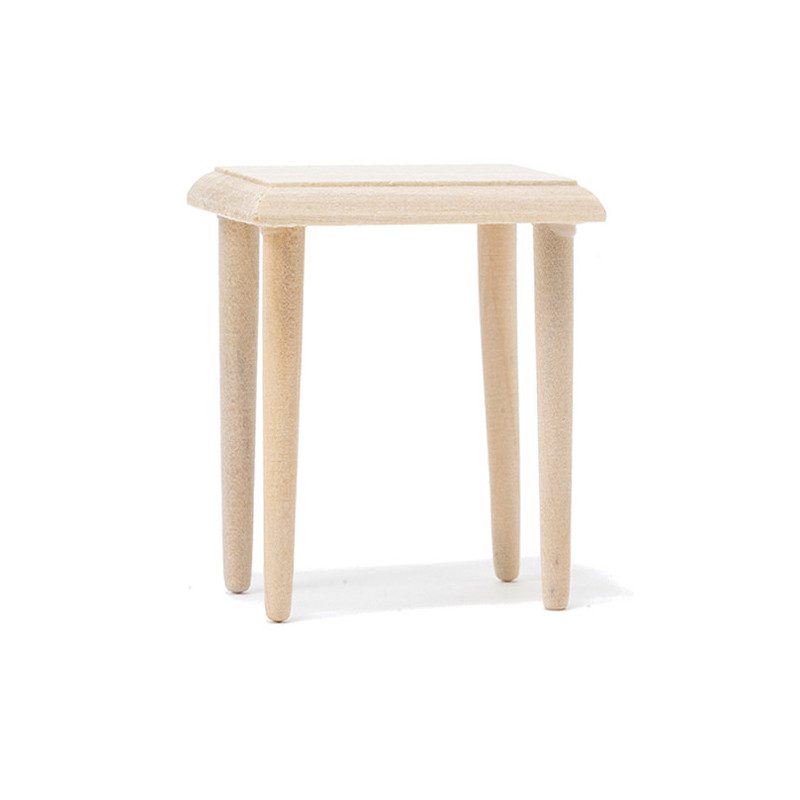 Unfinished End Table