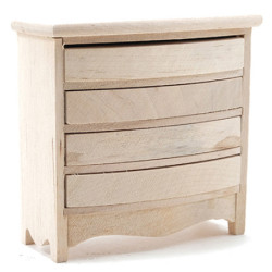 CHEST OF DRAWERS, UNFINISHED