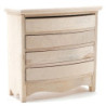 CHEST OF DRAWERS, UNFINISHED
