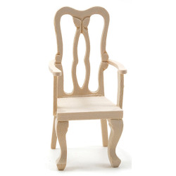 Unfinished Fancy Dining Room Chair
