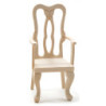 Unfinished Fancy Dining Room Chair
