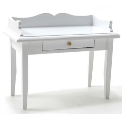 White Dollhouse Desk