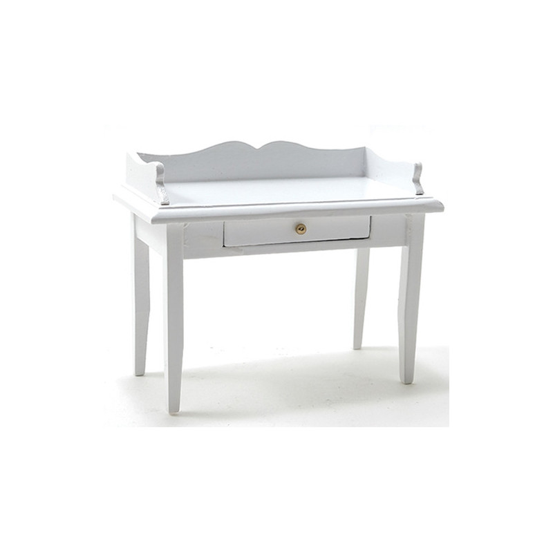 White Dollhouse Desk