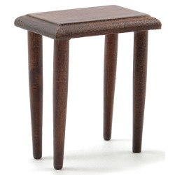 Rich Walnut Side Table