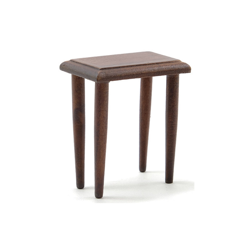 Rich Walnut Side Table
