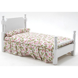 White Single Bed