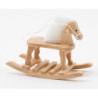 Oak Rocking Horse