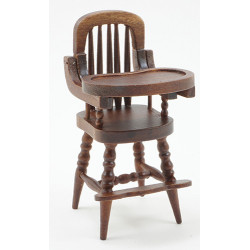 Walnut High Chair