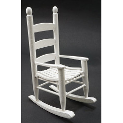 Vintage White Rocking Chair