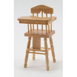 Oak High Chair