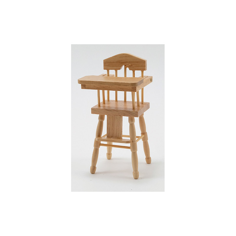 Oak High Chair