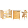 Nursery Set  3Pc  Oak