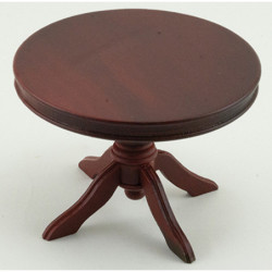 Mahogany Round Pedestal Table