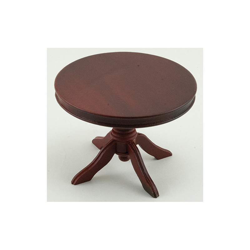 Mahogany Round Pedestal Table
