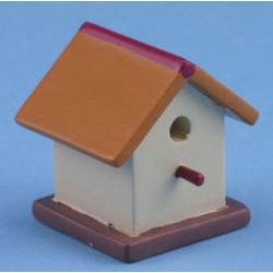 BIRD HOUSE, PAINTED  (HH19)