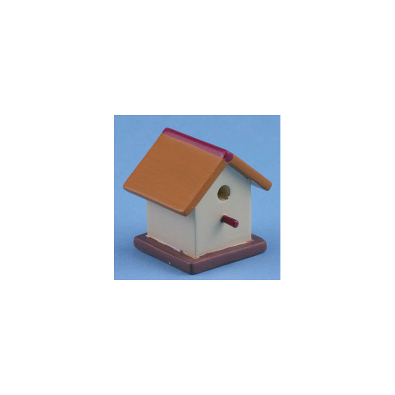 BIRD HOUSE, PAINTED  (HH19)