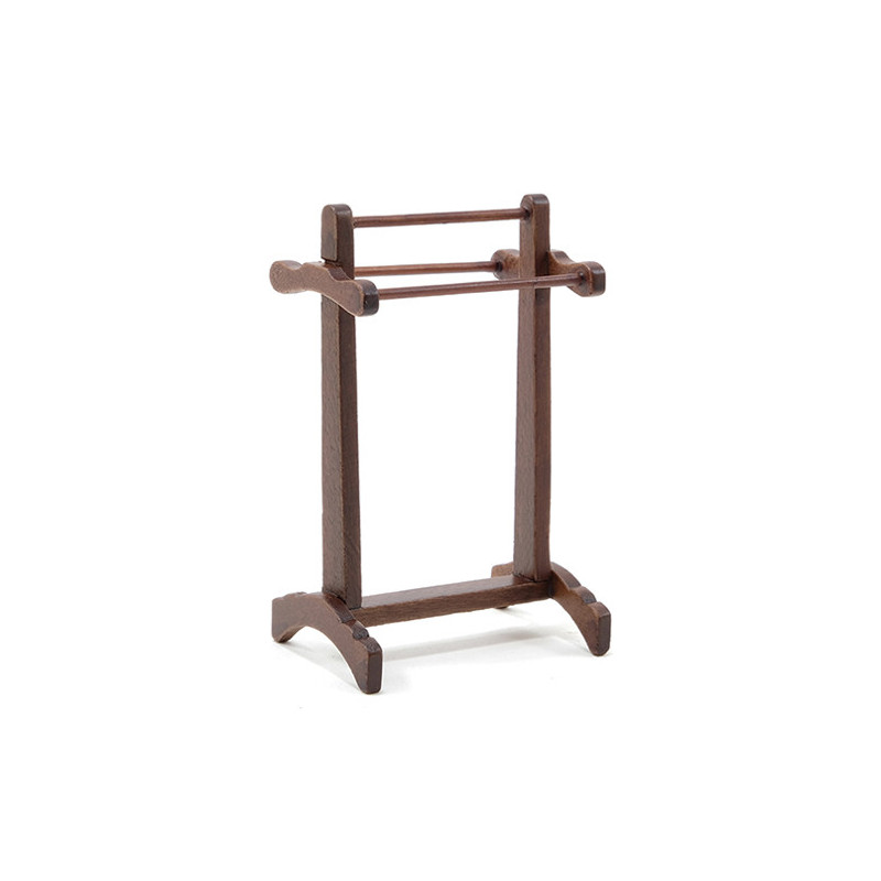 TOWEL RACK, WALNUT   (HH30)