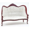 Blue & Gold Victorian Sofa