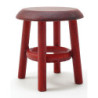 STOOL, MAHOGANY