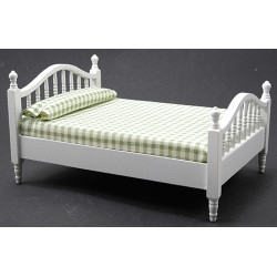 Classic White Double Bed