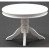 White Round Kitchen Table