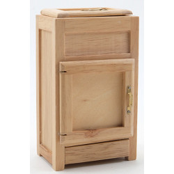 2-Door Ice Box  Oak