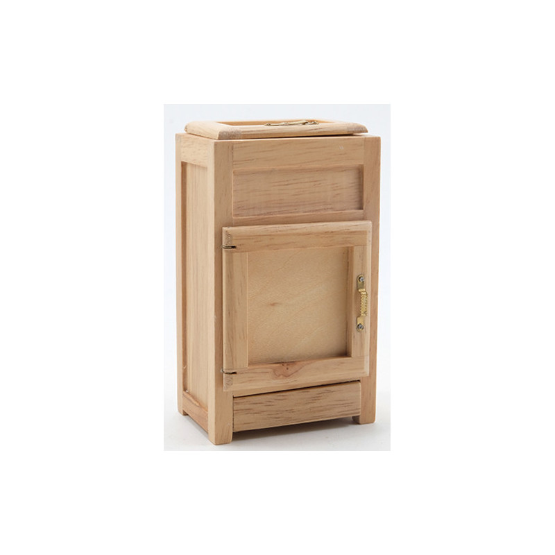 2-Door Ice Box  Oak