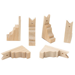 VICTORIAN BRACKETS, 6/PK