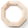 OCTAGON WINDOW WITH INSERT SLIM28