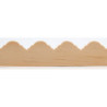 SCALLOP TRIM, 24 INCH LONG