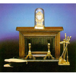Fireplace & Accessory Set