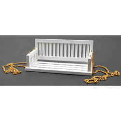 White Porch Swing