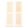 &HW5025: LOUVERED SHUTTERS 4-5/8X1-5/16