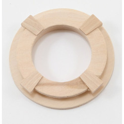 &HW5052: CIRCLE WINDOW W/TRIM