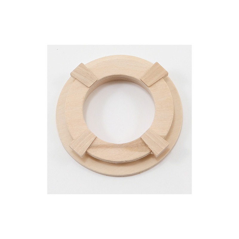 &HW5052: CIRCLE WINDOW W/TRIM