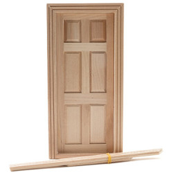 &HW6007: STANDARD 6-PANEL INT DOOR