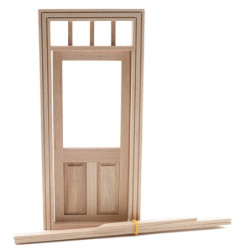 TRAD 2-PANEL DOOR W/WINDOW