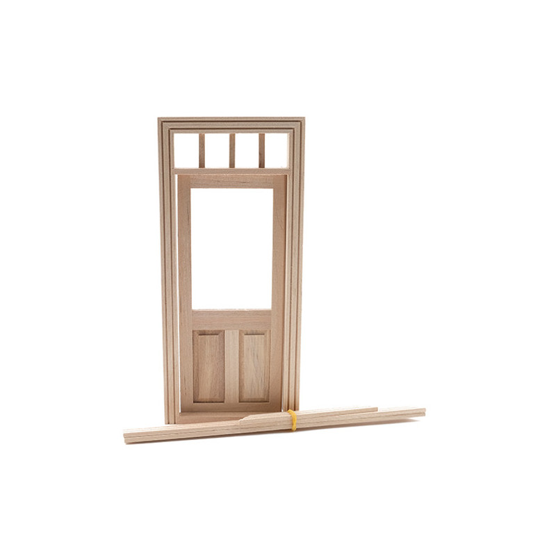TRAD 2-PANEL DOOR W/WINDOW