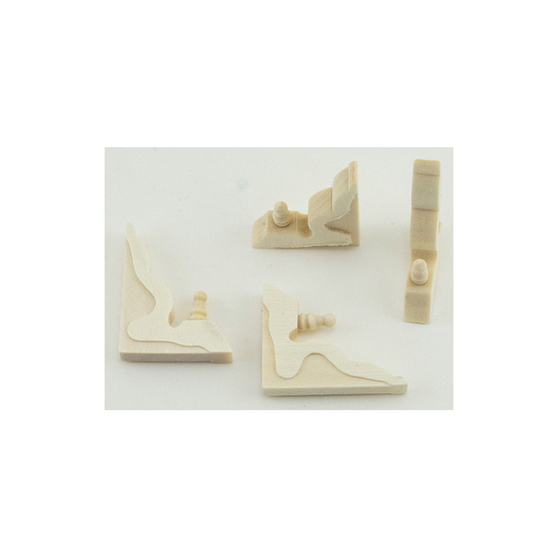 &HW7026: CORBEL BRACKETS, 4/PK