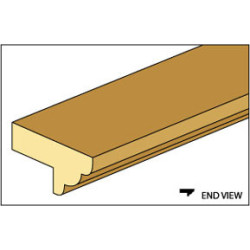 CHAIR MOLDING, 1/4 X 1/8 X 24